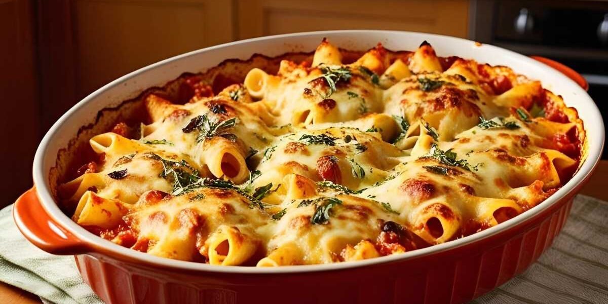 macarrao de forno com carne moida​