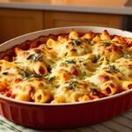 macarrao de forno com carne moida​