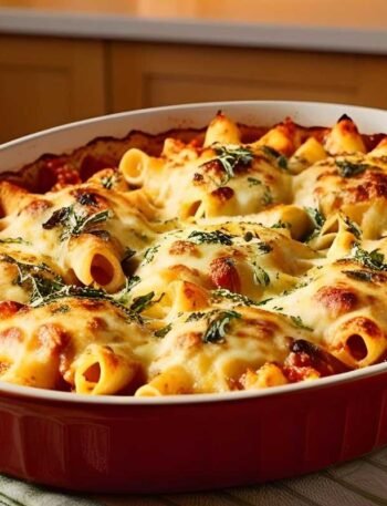 macarrao de forno com carne moida​