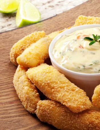 file de tilapia empanado​