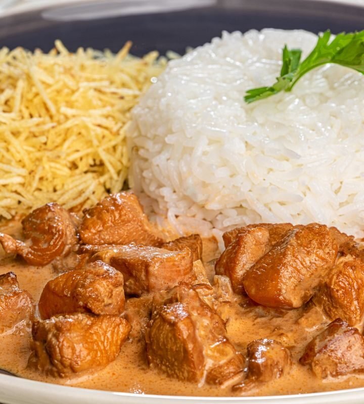 Estrogonofe de Frango