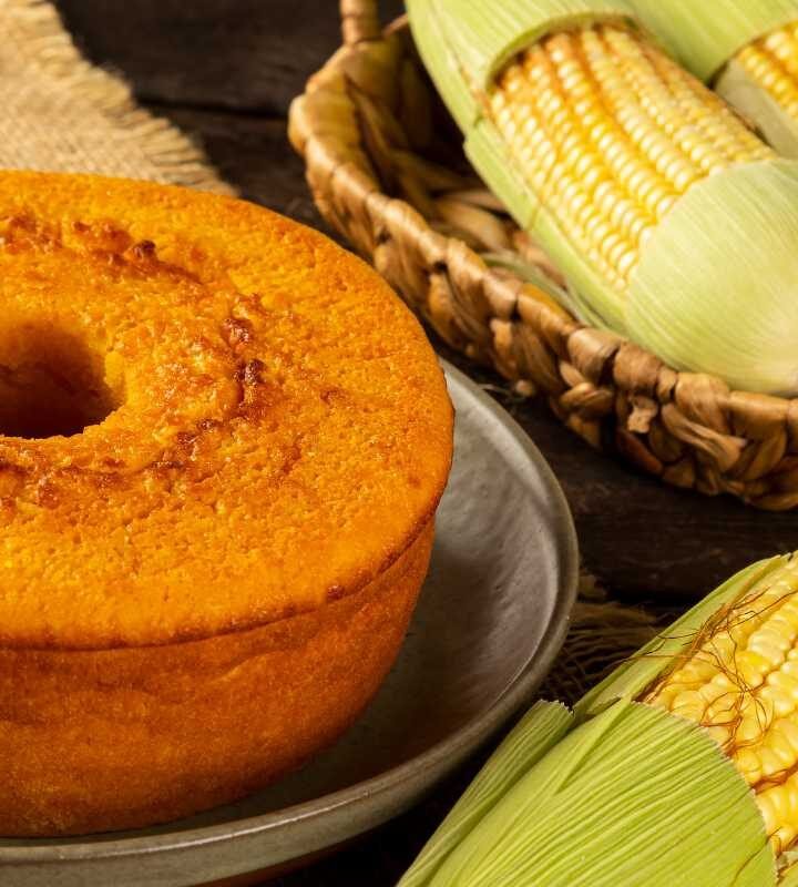 Receita Simples de Bolo de Milho