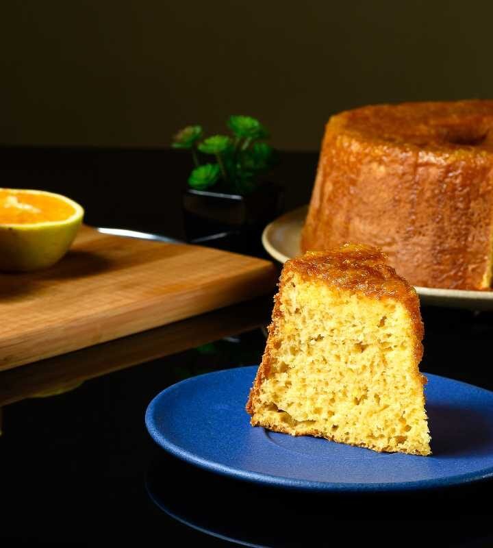 bolo de laranja calda