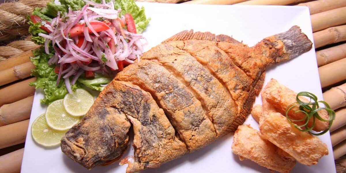 peixe frito