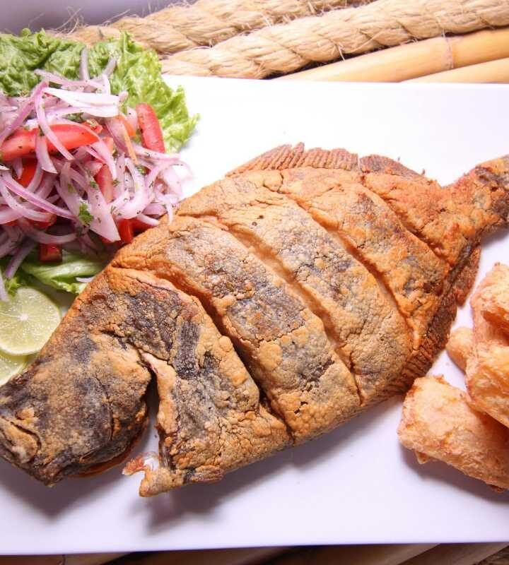 peixe frito