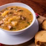 receita de caldo de mandioca