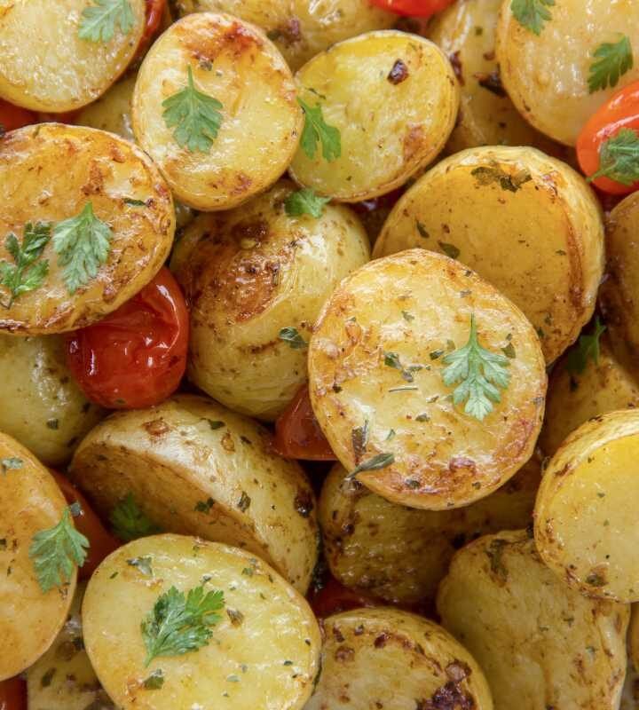 Batata Rústica com Ervas e Maionese Temperada