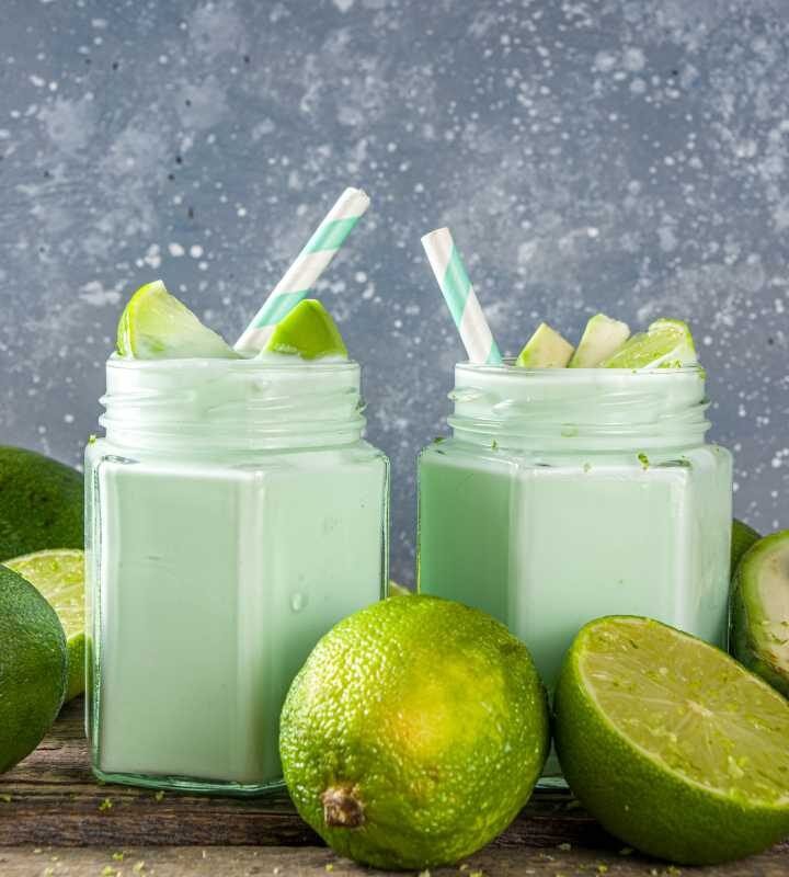 Batida de Abacate com Limão