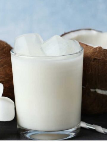 Batida de Coco com Leite Condensado