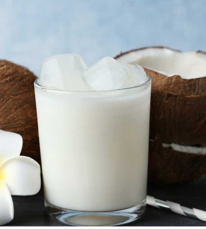 Batida de Coco com Leite Condensado