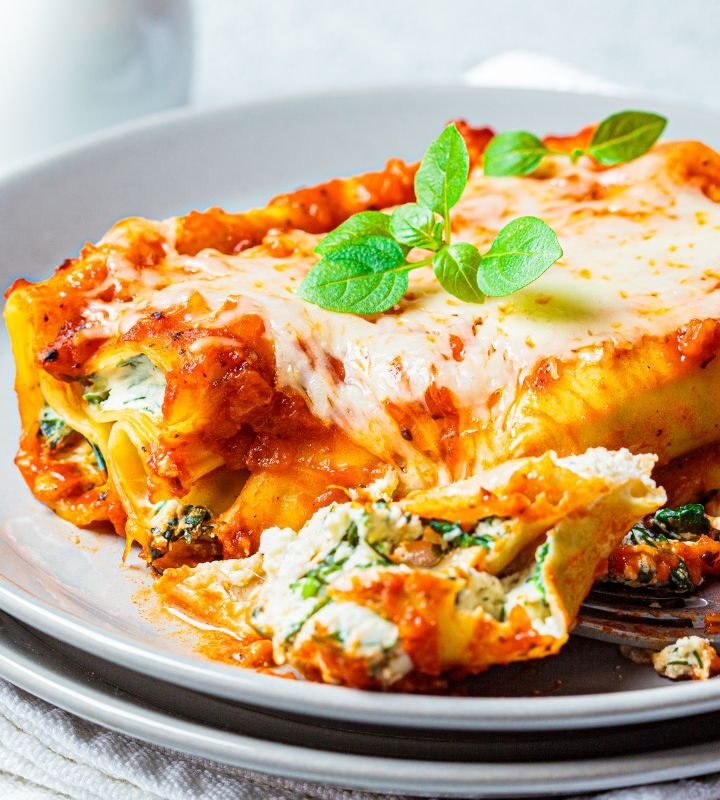 Massa de Lasanha Verde