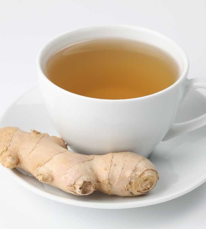 Água com gengibre para que serve