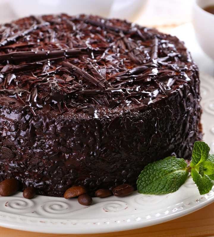 Bolo de Chocolate com Café