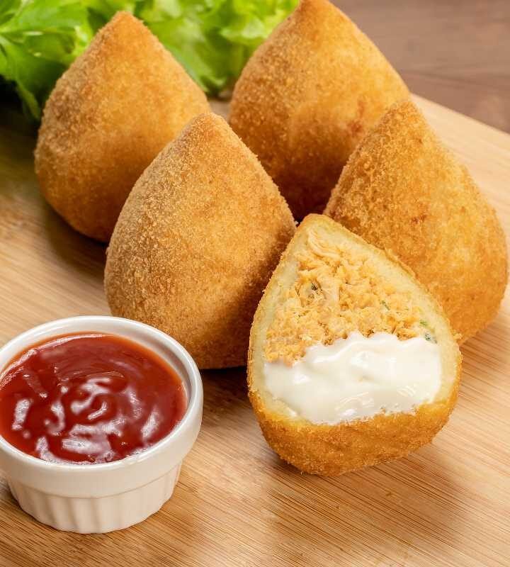 Como fazer coxinha com Catupiry