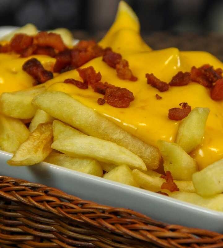 Porção de Batata Frita com Cheddar