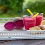 Suco de beterraba com limão