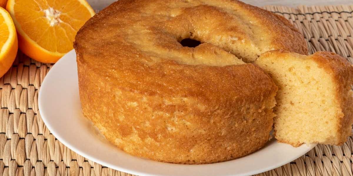 Bolo de Laranja de Liquidificador