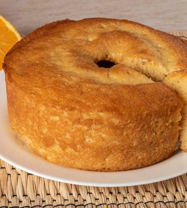 Bolo de Laranja de Liquidificador