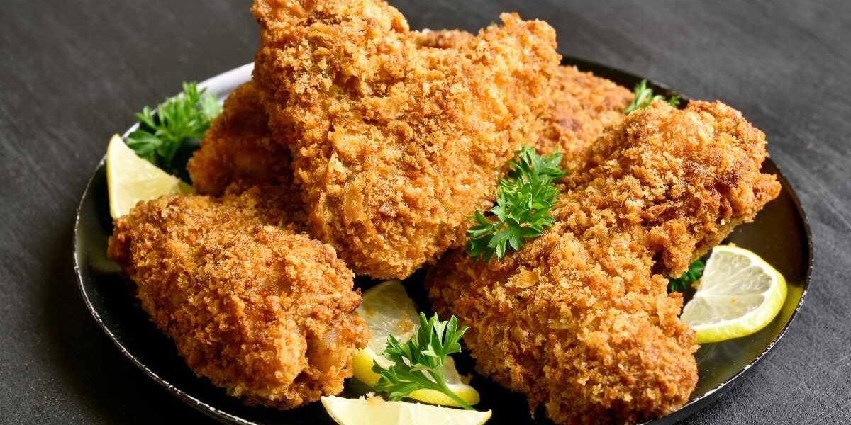 Frango empanado