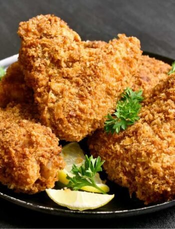 Frango empanado