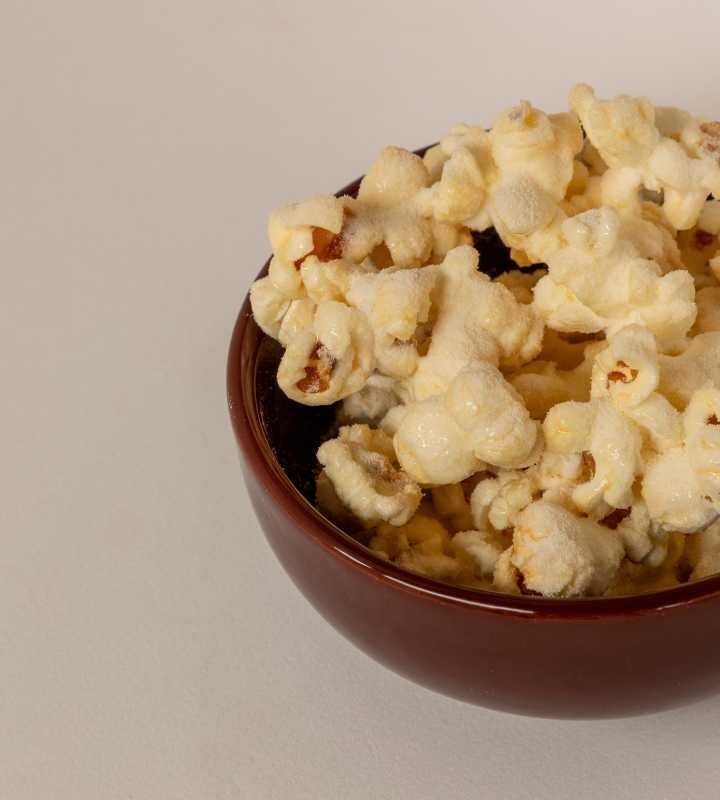 Pipoca com Leite em Pó