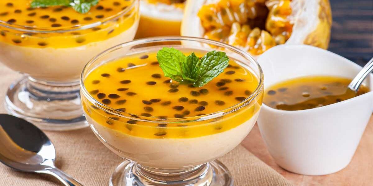 A Mousse de Maracujá Sem Açúcar