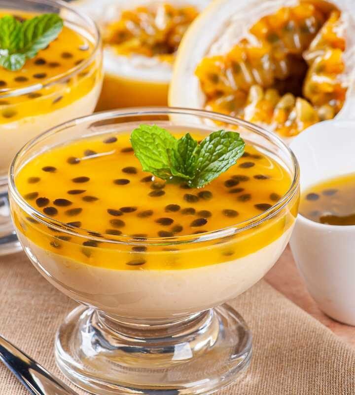 A Mousse de Maracujá Sem Açúcar