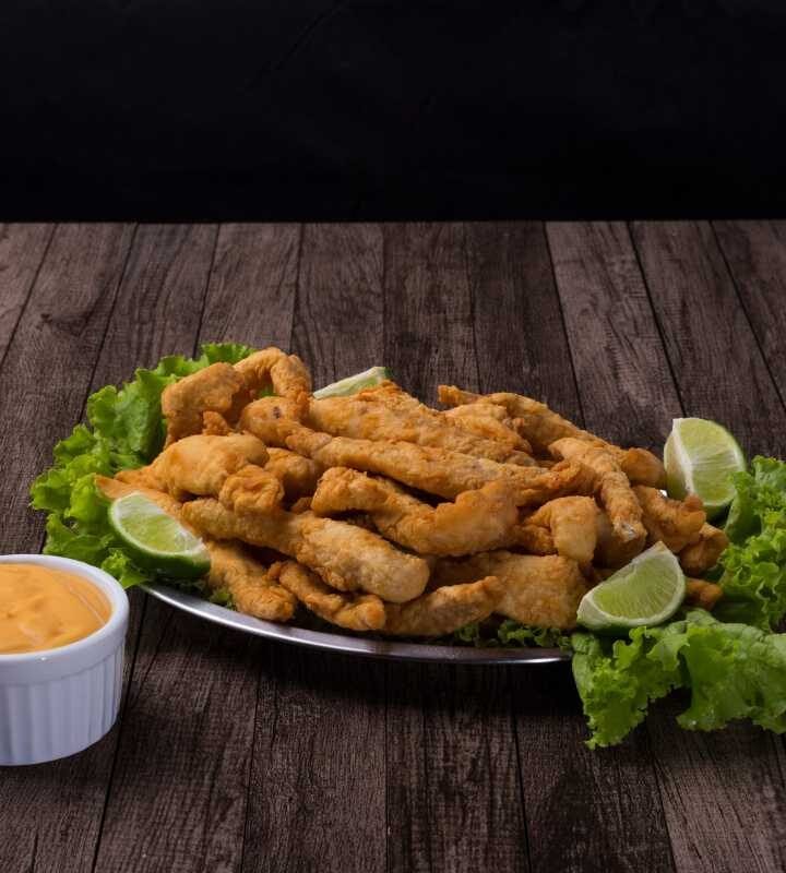 A Porção de Tilápia Mais Crocante